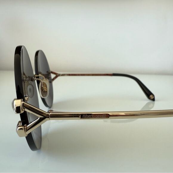 NWT!!! Roberto Cavalli women sunglasses SRC006 Authentic Retail 590$ - Picture 4 of 9
